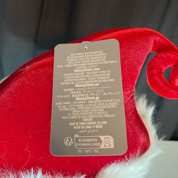 Disney Parks Jack Skellington Santa Holiday Christmas Baseball Cap - Picture 6 of 10